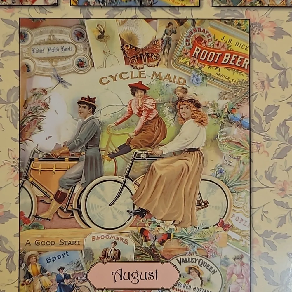 John Grossman's Victorian Moments 16 month 2002 calendar frameable art